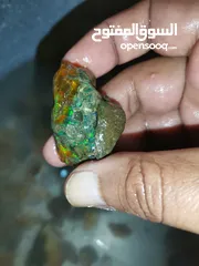  4 حجركريم اوبال Opal لخاتم