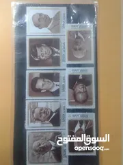  10 طوابع بريدية على شكل مجموعات غير مستخدمة