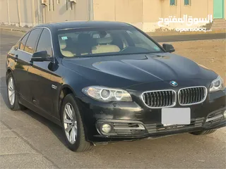  25 BMW 520i موديل 2015 نظيفه جدا