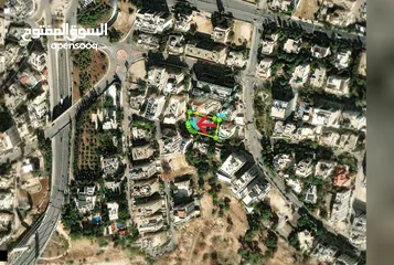  1 للبيع قطعة ارض في وسط عمان موقع مميز قرب الدوار الرابع