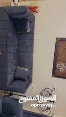  5 كنب غرفه ضيوف تفصيل خشب سويد للبيع قماش ثقيل