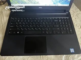  3 لابتوب dell i5 رام 8 شاشة 15.6 فل كيبورد بحالة ممتازة سعرر حررق