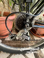  4 بسكليت أمريكي 26 ماركة raliegh غيارات Shimano altus