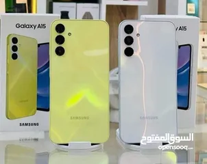  6 جديد Samsung A15 رام 8 و 12 و 16 جيجا 128 و 256 مكفول شركة هدية كفر ولزقه وشاحن الاصلي متوفر توصيل
