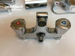  3 4 بطاريات دوش وحمام GROHE  و  KLUDI  المانيه  واكسوارات .