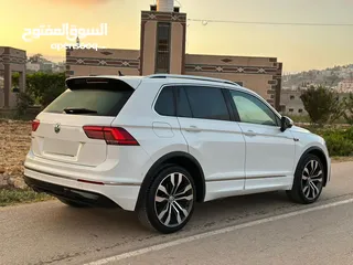  6 تيجوان R line 2019 فحص 100% مميز جداً