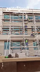  15 Aluminum scaffolding and ladders
