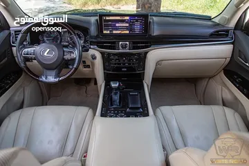  4 Lexus LX 570s 2016 sport plus  فل كامل فحص كامل من داخل بيج