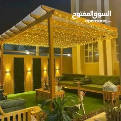  11 Garden Outdoor Full Furniture decoration with lights