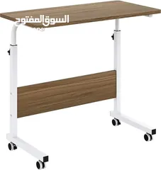  2 بإصدار جديد طاولة الاكل والدراسة وستاند لاب توب طاولة من الخشب والحديد مميزة بالشكل و الحجم