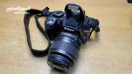  3 كاميرا نيكون D3100 مع 3 عدسات
