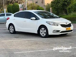  2 كيا سيراتو خليجي 1600cc خليجي وكالة عمان ابيض ملكية سنة