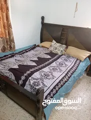  2 غرفة نوم خشب لاتية خزانة طابقين مع تخت وتسريحة وكمدينة واحدة بسعر مغري