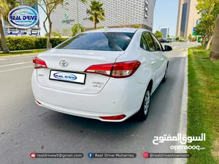  5 **BANK LOAN AVAILABLE**  TOYOTA YARIS 1.5E  Year-2019  Engine-1.5L  Color-White  Odo meter-67,000km