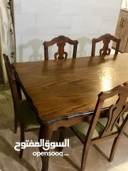  3 طاوله سفره خشب زان اصلي