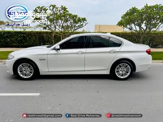  4 BMW 520i  Year-2014  Engine-2.0L Turbo  V4 Cylinder  Colour-white