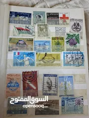  22 طوابع بريدية