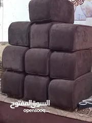 2 ركايات جلوس لون بني