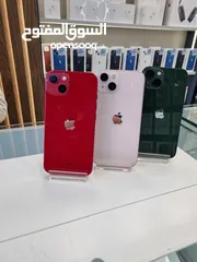 1 iphone 13  128 آيفون 13 128 جيجا مستعمل بحاله الوكاله وشبه جديد ومكفول
