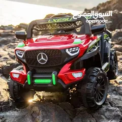 3 الآن من island toys سيارة الأطفال الكهربائية المميزة  من مرسيدس - شبيهة بسيارة Mercedes Benz G63