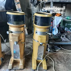  16 ماكنات طحن قهوة بحال الوكالة،واحد فاز و ثلاث فاز ،أنواع وأحجام مختلفة ،حجر جديد ،جرب قبل ما تشتري%
