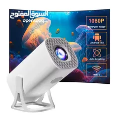  9 بروجيكتور عالي الدقة اندرويد ويندوز ابل وايفاي Projector Universal S40 Max 4K Auto Keystone