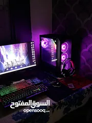  1 كمبيوتر قيمنج استعمال خفيف جداااا بسعر ناررر