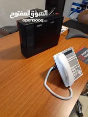  4 مقسم مقاسم  NEC-SL1000 براند ياباني مع جهاز الماستر شامل البرمجة والتركيب