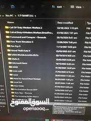  3 كمبيوتر العاب بحالة ممتازة مع شاشته وملحقاته  للبيع