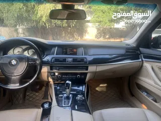  8 BMW 520i موديل 2015 نظيفه جدا