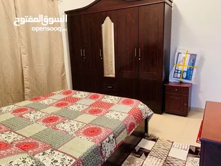 7 افخم واجمل غرفه وصاله مفروشه بالكامل للإيجار الشهري في ابراج الستي النعيميه