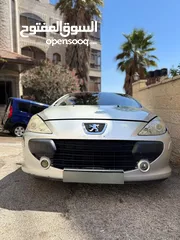  2 بيجو 307 لون فضي