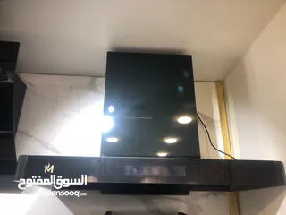  22 شفاط مطبخ تصميم أنيق وحصري نوع MS قوة شفط عالية إضاءة LED فلاتر سهلة الفك حرق سعر 99د فقط لفترة