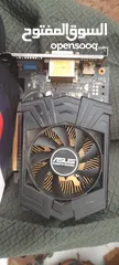 1 كرت شاشه 750 ti مكسوره قطعه في المروح بس المروحه ماشيه  لا تؤثر في شيء  في مجال في السعر اقرأ الوصف