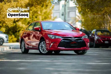  1 TOYOTA CAMRY – FULL OPTION 2017 RED BEST PRICE EXCELLENT CONDITION