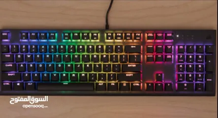  10 k60 low profile gaming keyboard كيبورد قيمنق