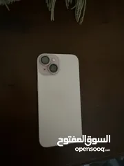  1 آيفون 15 جديد لون وردي