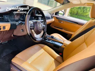  12 لكزس ES350 خليجي 2017 فل اوبشن