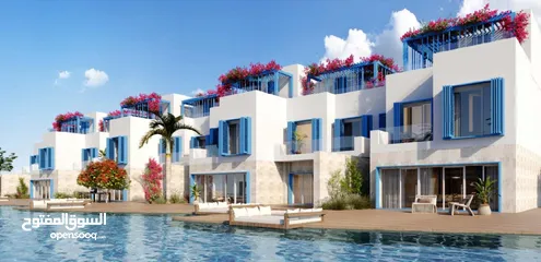  4 شاليه للبيع بمقدم 10% وقسط 8 سنوات NAIA BAY North Coast