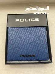  6 محفظة بوليس الايطالية - جديدة بالكرتون Police luxury wallet