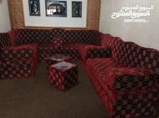  1 اثاث كنب حرف U جلسة عربية