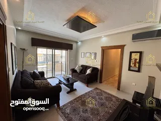 14 شقة مفروشة سوبر ديلوكس في أرقى واجمل مناطق عبدون اعلان رقم (O340)