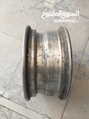  2 جنط كيا طقم كامل 4 حبات مع طاسات كاملة