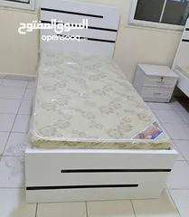  8 Selling brand new bed and brand new 2 door cabinet