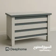  7 اختر مكتبك بعناية من تشكيلة Deep home الأنيقة، تصميم عملي، خامة فخمة، ومساحات تخزين تريح بالك! مكاتب