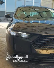  4 هوندا اكورد موديل 2024 لون اسود فحص كامل تصلح للاعفاءات اوالعمومي اومجمركة