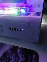  4 كمبيوتر العاب Gaming Pc بحاله الوكاله استعمال خفيف المواصفات بالوصف :) لون أبيض كيس حوض سمك