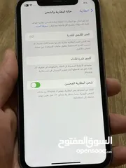  6 ايفون 11 بحالة الوكاله ولا نقرة ذاكرة 128  بطارية 86