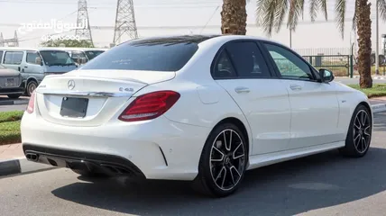  4 Mercedes Benz C43 AMG Kilometers 70Km Model 2018