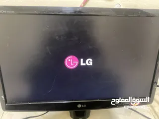  1 شاشه تلفزون LG 20 بوصة